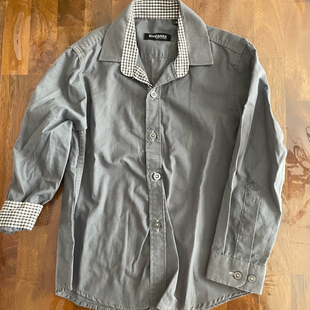 Gray Boy’s Shirt
